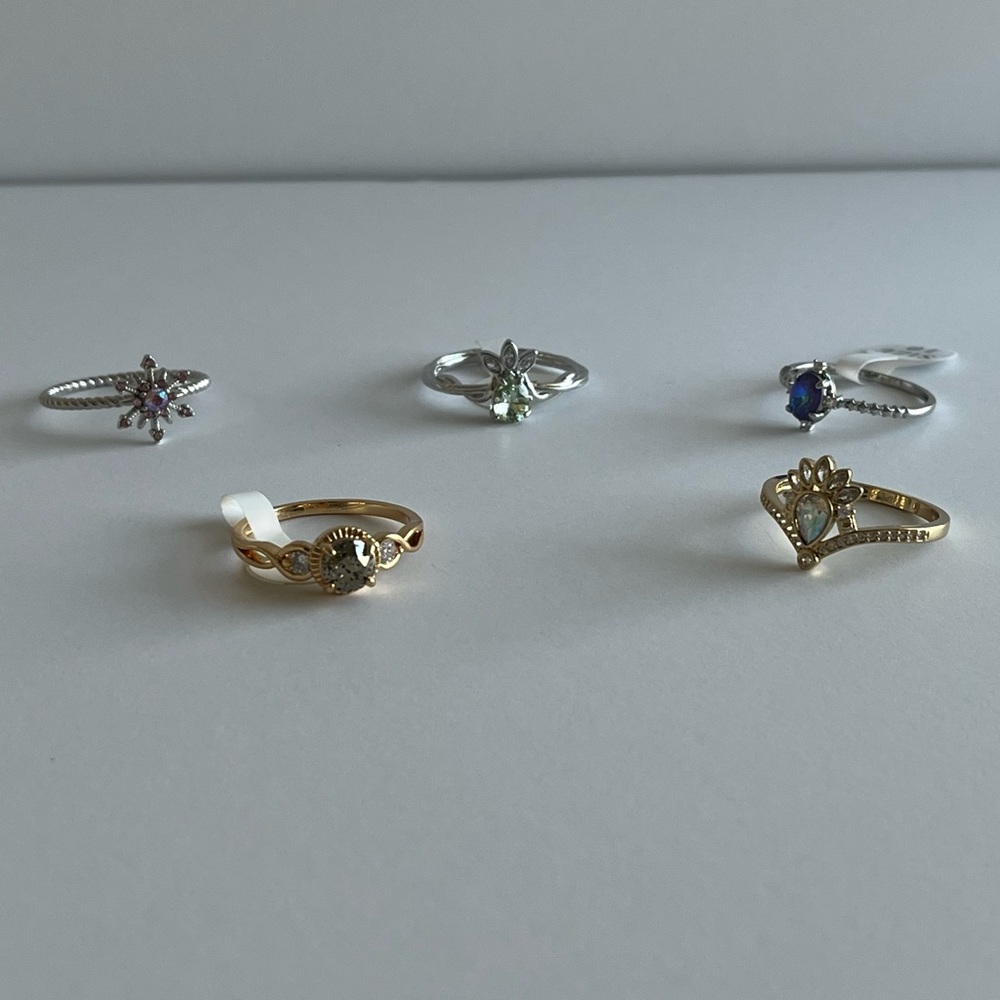 Assorted Rings Size 10